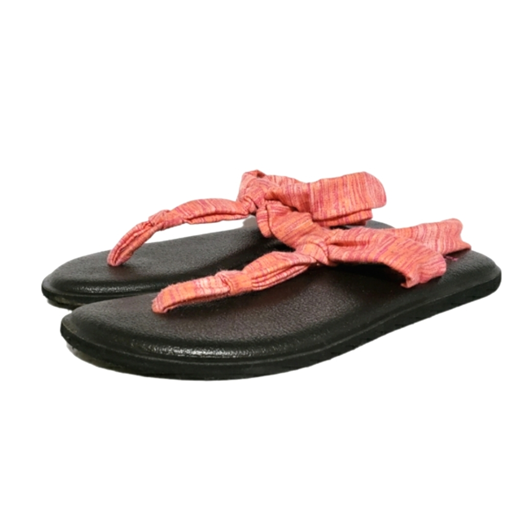 Sanuk Yoga Sling Thong Sandals Women's Size 7